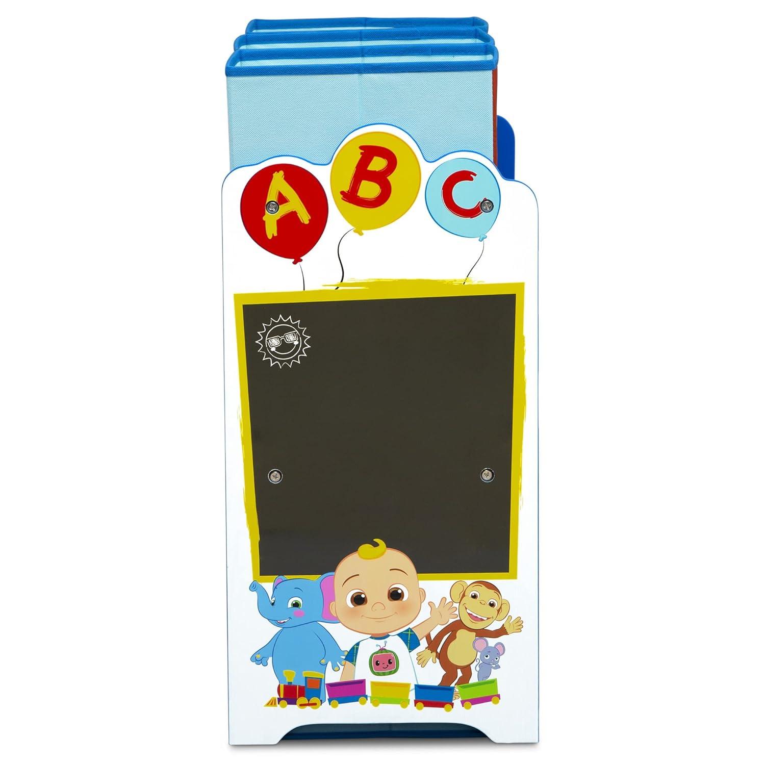 imageDelta Children Design ampamp Store 6 Bin Toy Storage Organizer  Greenguard Gold Certified CoComelonCoComelon