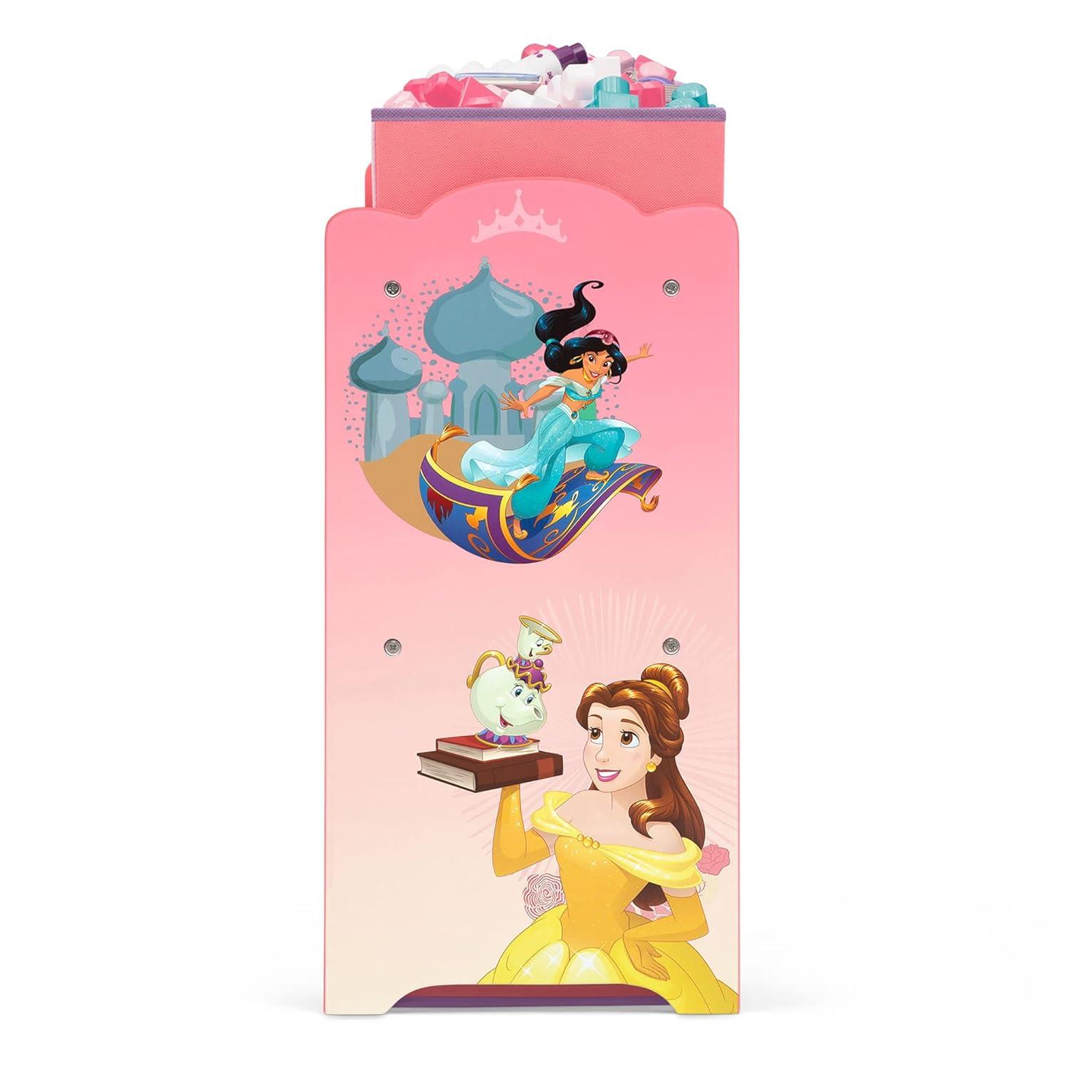 imageDelta Children Disney Princess Deluxe 9 Bin Design and Store Toy Organizer Greenguard Gold CertifiedDisney Princess