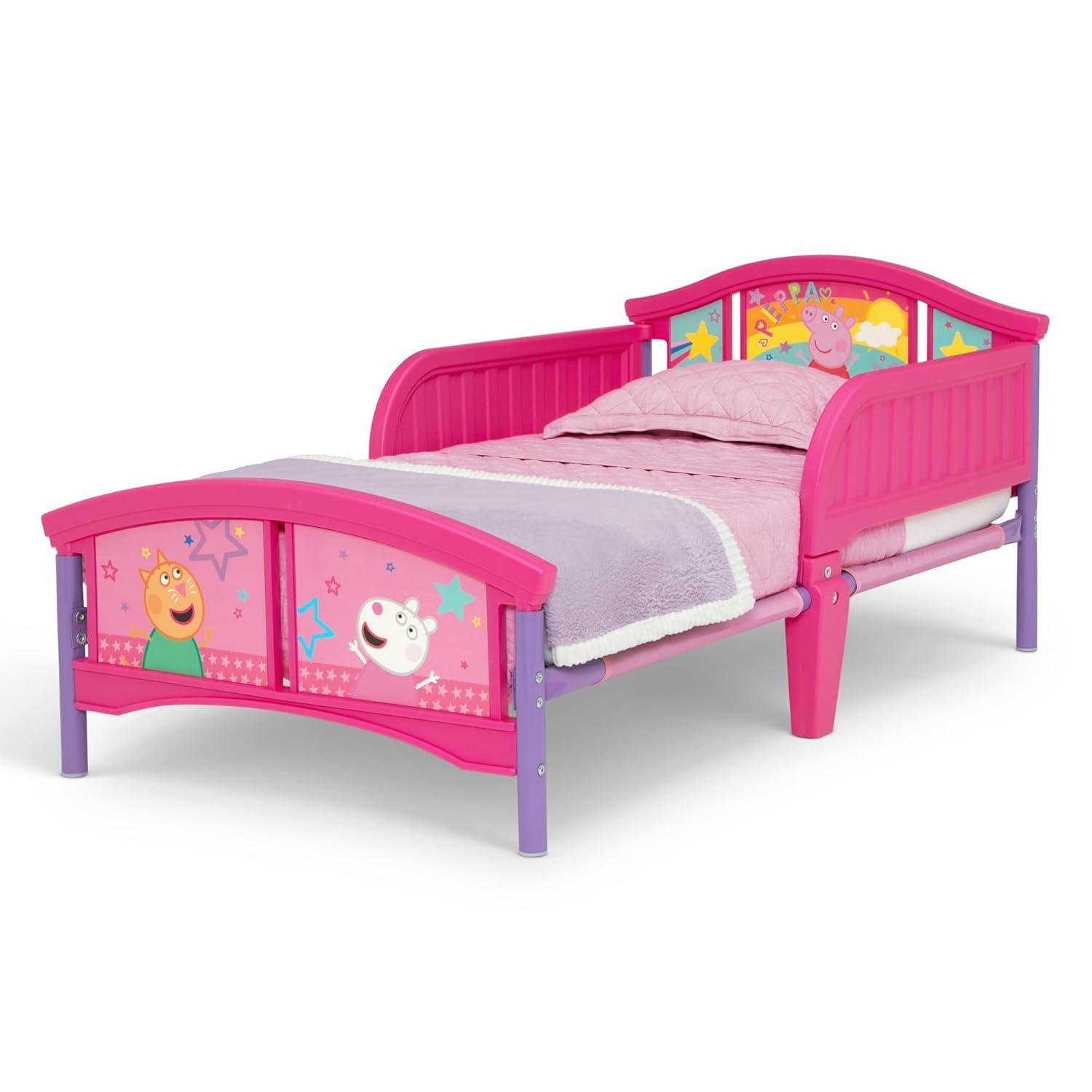imageDelta Children Plastic Toddler Bed Peppa PigPeppa Pig