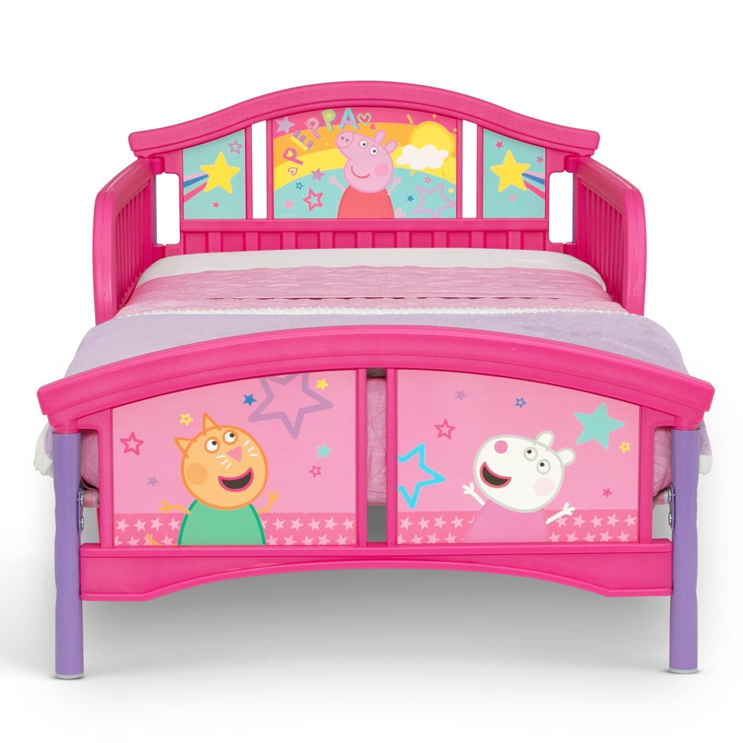 imageDelta Children Plastic Toddler Bed Peppa PigPeppa Pig