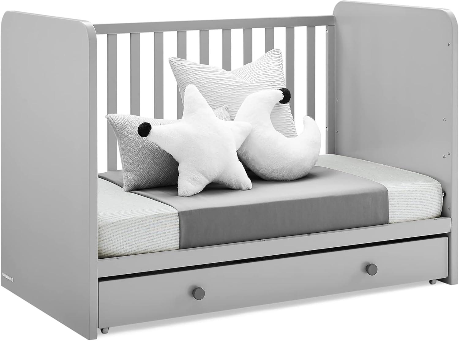 imageGAP babyGap Graham 4in1 Convertible Crib with Storage Drawer  Greenguard Gold Certified GreyDark Grey