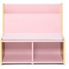 imageDelta Children  GapKids Reading Nook with Padded Bench  Greenguard Gold Certified PastelBlush Pink