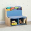 imageDelta Children  GapKids Reading Nook with Padded Bench  Greenguard Gold Certified PastelIndigo Blue