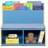 imageDelta Children  GapKids Reading Nook with Padded Bench  Greenguard Gold Certified PastelIndigo Blue