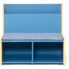 imageDelta Children  GapKids Reading Nook with Padded Bench  Greenguard Gold Certified PastelIndigo Blue
