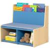 imageDelta Children  GapKids Reading Nook with Padded Bench  Greenguard Gold Certified PastelIndigo Blue