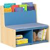 imageDelta Children  GapKids Reading Nook with Padded Bench  Greenguard Gold Certified PastelIndigo Blue