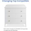 imageDelta Children Callum 3 Drawer Dresser with Interlocking Drawers Bianca WhiteNaturalBianca WhiteNatural