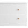 imageDelta Children Callum 3 Drawer Dresser with Interlocking Drawers Bianca WhiteNaturalBianca WhiteNatural