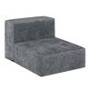 imageDelta Children Cozee 4Piece Sectional Sofa Set 20quotD x 20quotW x 155quotH Grey