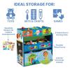 imageDelta Children Design ampamp Store 6 Bin Toy Storage Organizer  Greenguard Gold Certified CoComelonCoComelon