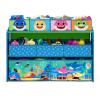 imageDelta Children Disney Princess Deluxe 9 Bin Design and Store Toy Organizer Greenguard Gold CertifiedBaby Shark
