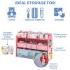 imageDelta Children Disney Princess Deluxe 9 Bin Design and Store Toy Organizer Greenguard Gold CertifiedDisney Princess