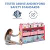 imageDelta Children Disney Princess Deluxe 9 Bin Design and Store Toy Organizer Greenguard Gold CertifiedDisney Princess