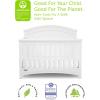 imageDelta Children Simmons Kids SlumberTime Emma 4in1 Convertible Baby Crib N More  Greenguard Gold Certified Bianca WhiteBianca White