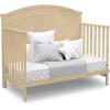 imageDelta Children Simmons Kids SlumberTime Emma 4in1 Convertible Baby Crib N More  Greenguard Gold Certified Bianca WhiteNatural Sandstone