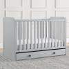 imageGAP babyGap Graham 4in1 Convertible Crib with Storage Drawer  Greenguard Gold Certified GreyDark Grey