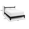 imageDelta Children Serta Full Size Platform Bed Kit Rustic Ebony