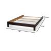 imageSerta Full Size Platform Bed Kit 700850 Walnut
