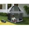 imageJeep Hexagon Pop Up Play Yard with Removable Canopy  Ideal for Indoor and Outdoor Use Olive GreenGrey
