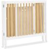 imageDelta Children Mia Portable Folding Mini Crib with 15Inch Mattress  Greenguard Gold Certified Bianca WhiteNaturalBianca WhiteNatural