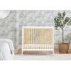 imageDelta Children Mia Portable Folding Mini Crib with 15Inch Mattress  Greenguard Gold Certified Bianca WhiteNaturalBianca WhiteNatural