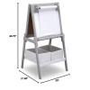imageDelta Children  Minnie Mouse Activity Easel with Storage  Greenguard Gold CertifiedGrey