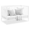 imageDelta Children Casey 4in1 Convertible Crib  Greenguard Gold Certified CharcoalNaturalBianca White