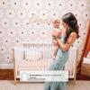 imageDelta Children Casey 4in1 Convertible Crib  Greenguard Gold Certified CharcoalNaturalBianca WhiteNatural