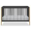 imageDelta Children Casey 4in1 Convertible Crib  Greenguard Gold Certified CharcoalNaturalCharcoalNatural