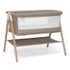 imageDelta Children Bondi Beechwood Twin Bassinet with PureAir Breathable Mesh Sheet and FSCCertified Wood TanBassinet