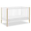imageDelta Children Casey 4in1 Convertible Crib  Greenguard Gold Certified CharcoalNaturalBianca WhiteNatural