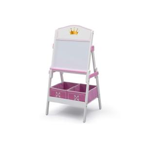 imageDelta Children  Minnie Mouse Activity Easel with Storage  Greenguard Gold CertifiedPrincess Crown