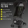 imageJeep Clutch Plus Travel Stroller with Reclining Seat by Delta Children BlackOlive Green
