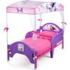 imageDelta Childrens Products Minnie Mouse Canopy Toddler BedPurpleToddler Bed