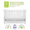 imageDelta Children Lancaster 3in1 Convertible Baby Crib Greenguard Gold Certified Bianca WhiteBianca White