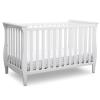 imageDelta Children Lancaster 3in1 Convertible Baby Crib Greenguard Gold Certified Bianca WhiteBianca White