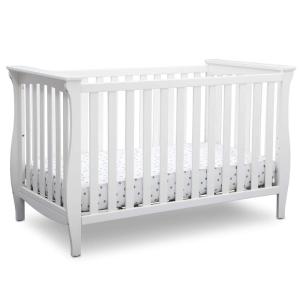 imageDelta Children Lancaster 3in1 Convertible Baby Crib Greenguard Gold Certified Bianca WhiteBianca White