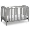 image:imageDelta Children Taylor 4in1 Convertible Baby Crib Easy to Assemble Sustainable New Zealand Wood GreyGrey
