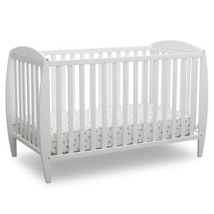 image:imageDelta Children Taylor 4in1 Convertible Baby Crib Easy to Assemble Sustainable New Zealand Wood GreyBianca White