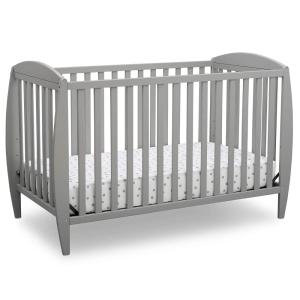 image:imageDelta Children Taylor 4in1 Convertible Baby Crib Easy to Assemble Sustainable New Zealand Wood GreyGrey
