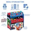 image:imageDelta Children Disney Minnie Mouse 6 Bin Design and Store Toy OrganizerMickey Mouse Hot Dog Hill