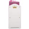 image:imageDelta Children Princess Crown Design amp Store 6 Bin Toy Storage Organizer  Greenguard Gold Certified WhitePink