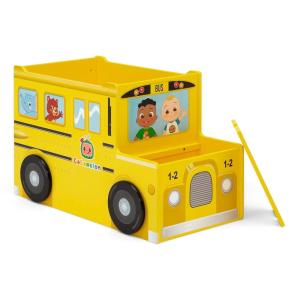 image:imageDelta Children CoComelon School Bus Toy Box  Greenguard Gold CertifiedToy Box