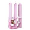 image:imageDelta Children Nursery Storage 24 Piece Set  Easy StorageOrganization Solution  Keeps Bedroom Nursery amp Closet Clean PinkPink