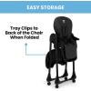 image:imageLittle Folks by Delta Children 2in1 SlimFold High Chair for Babies and Toddlers BlackBlack