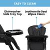 image:imageLittle Folks by Delta Children 2in1 SlimFold High Chair for Babies and Toddlers BlackBlack