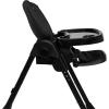 image:imageLittle Folks by Delta Children 2in1 SlimFold High Chair for Babies and Toddlers BlackBlack