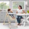 image:imageLittle Folks by Delta Children 2in1 SlimFold High Chair for Babies and Toddlers BlackCream