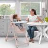 image:imageLittle Folks by Delta Children 2in1 SlimFold High Chair for Babies and Toddlers BlackPink